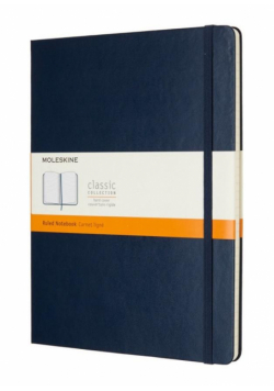 Notes Classic 19x25 cm linia szafirowy MOLESKINE