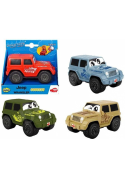 Happy Sgueezy Jeep Wrangler, 4 rodzaje