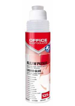 Klej w płynie biurowy transparentny 125ml (12szt)