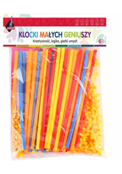 Klocki słomki 110 elementów