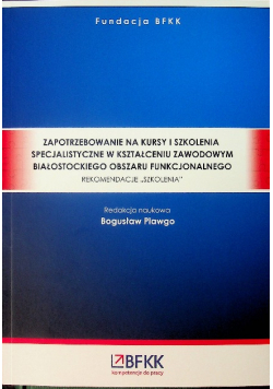 Zapotrzebowanie na kursy i szkolenia
