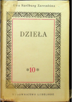 Zarembina Dzieła Tom 10