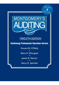 Montgomery Auditing Continuing Professional Education
