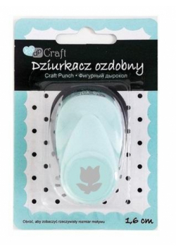 Dziurkacz ozdobny 1,6cm tulipan