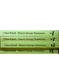 Historia Starego Testamentu 4 tomy