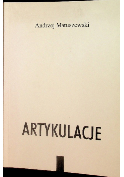 Artykulacje