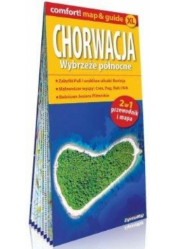 Comfort! map&guide Chorwacja 2w1 w.północne