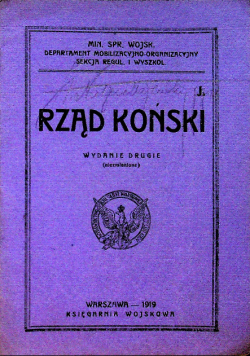 Rząd koński 1919 r.
