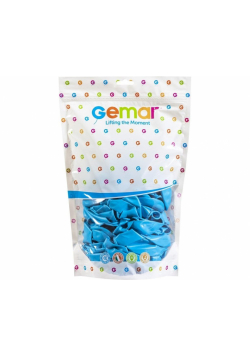 Balony pastelowe błękitne 33cm 50szt