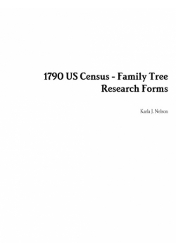 1790 US Census - Family Tree Research Forms