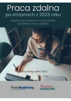 Praca zdalna po zmianach z 2023 r.