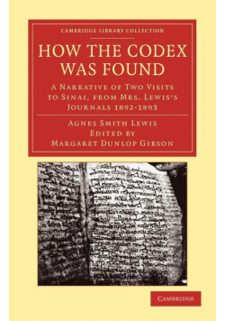 How the Codex Was Found