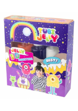 Tubi Jelly 3 kolory - Potworki TUBAN
