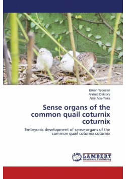 Sense organs of the common quail coturnix coturnix