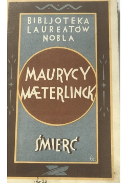 Maurycy Maeterlinck  Śmierć