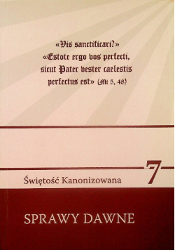Świętość kanonizowana tom 7