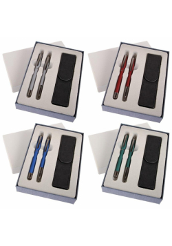 Pióro kulkowe + długopis Winner Tytan w etui ES