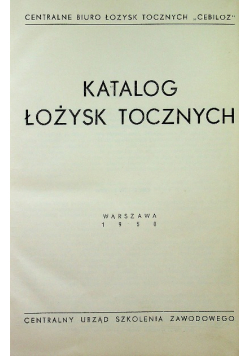 Katalog łożysk Tocznych 1950 r.