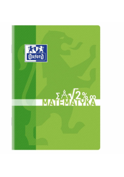 Zeszyt A5/60K kratka Matematyka (5szt) OXFORD