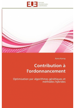 Contribution à l'ordonnancement