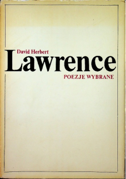 Lawrence Poezje wybrane