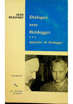 Dialogue avec heidegger