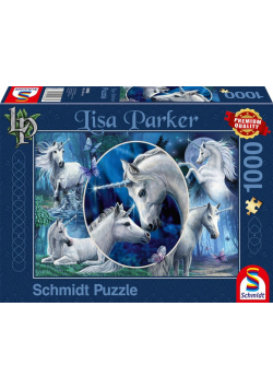 Puzzle PQ 1000 Urocze jednorożce G3