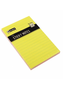Notes samoprzylepny 98x150mm neon w linie D.RECT