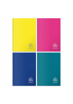 Zeszyt A5/60K linia Eco PP Colors (5szt)