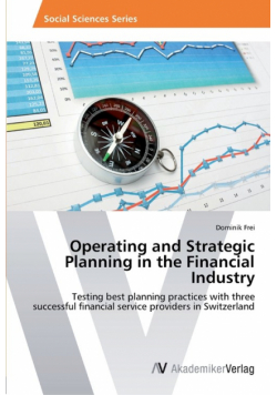 Operating and Strategic Planning in the Financial Industry