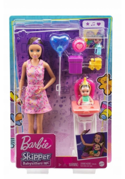 Barbie Skipper zestaw opiekunka GRP40