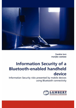 Information Security of a Bluetooth-enabled handheld device
