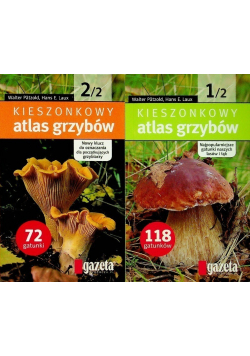 Kieszonkowy atlas grzybów Tom I i II