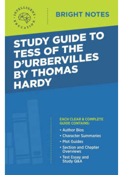 Study Guide to Tess of d'Urbervilles by Thomas Hardy