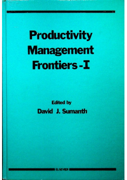 Productivity Management Frontiers I