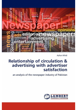 Relationship of circulation & advertising with advertiser satisfaction