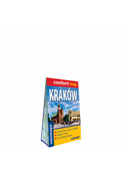 Kraków laminowany plan miasta mini 1:20 000