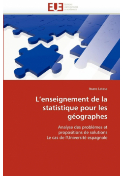 L''enseignement de la statistique pour les géographes