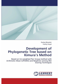 Development of Phylogenetic Tree Based on Kimura's Method