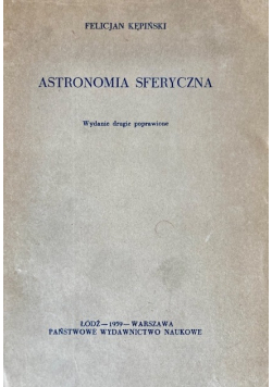 Astronomia sferyczna