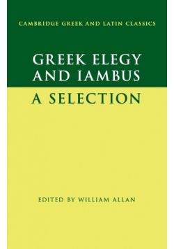 Greek Elegy and Iambus