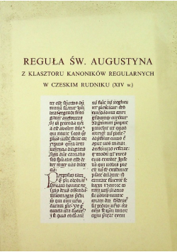 Reguła świętego Augustyna