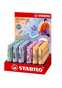 Zakreślacz Boss Original Pastel Ju Schnee (30szt)