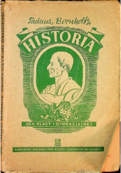 Historia dla I Klasy Gimnazjów 1937 r.