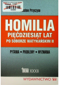 Homilia pięćdziesiąt lat po Soborze Watykańskim II
