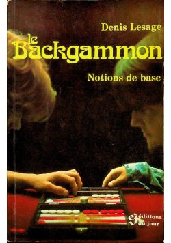 Le Backgammon Notions De Base