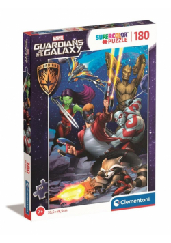 Puzzle 180 Super Kolor Marvel Strażnicy Galaktyki