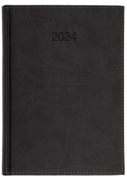 Kalendarz 2024 A4 dzienny Vivella Czarny