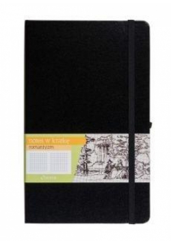 Notes A5 Kratka Romantyzm Czarny ANTRA