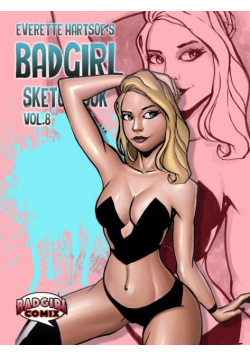 BADGIRL SKETCHBOOK VOL.8-kickstarter COVER